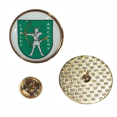 27mm premium gold badge clutch